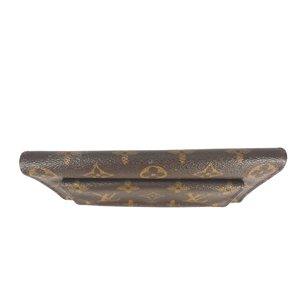 Rare Louis Vuitton Monogram Malletier Canvas‎ and Leather Long Bifold Wallet - Picture 3 of 13